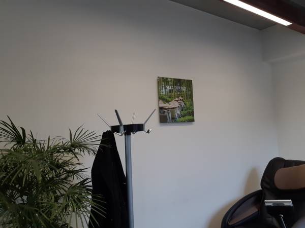 herbalife panneaux dibond rail arrière