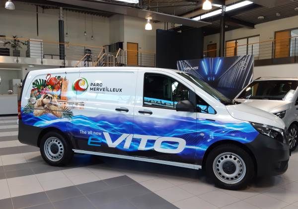 Mercedes eVITO wrapping