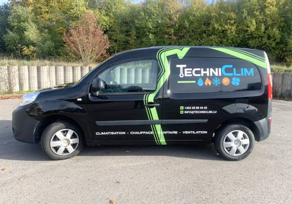 techniclim, covering, lettrage, flockage, luxembourg