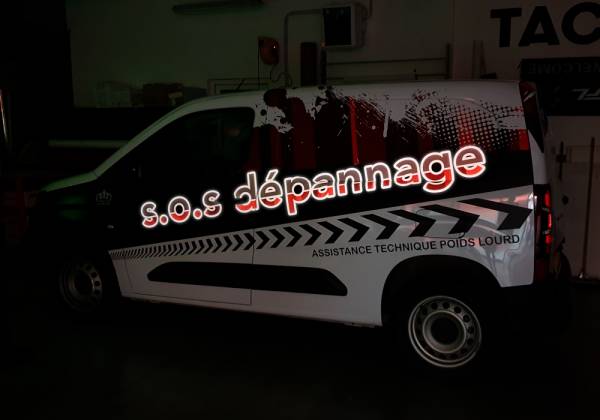 sos depannage, wrapping, stickage