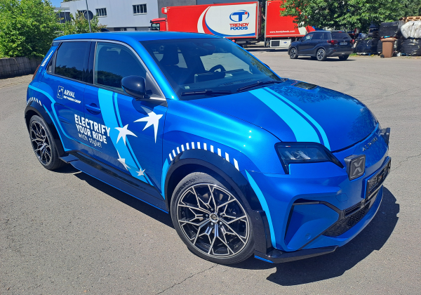 Alpine, A290, Arval, logotage, impression digitale, summa, avery MPI1105