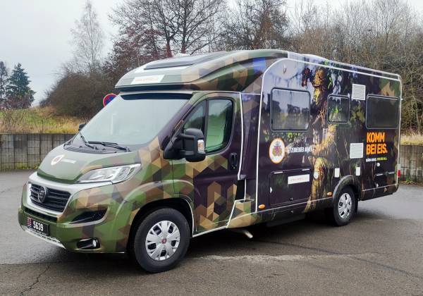 armee luxembourgeoise, concept factory, wrapping, colorado m-serie, vinyle 3M, letzebuerger armei