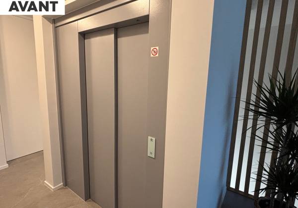 schindler, covering ascenseur, luxembourg, lift cover, habillage, décoration, color change