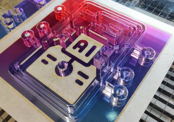 fedil, nexus luxembourg 2025, ai award, trophee, plexiglas, laser, digital print, intelligence artificielle