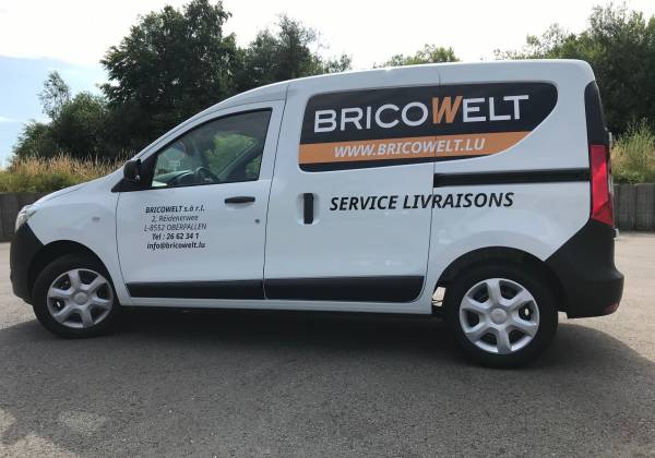 bricowelt lettrage voiture luxembourg