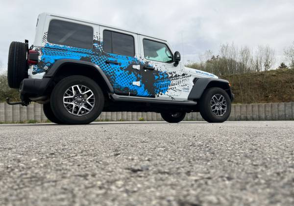 design, graphic, jeep, wrangler, logotage