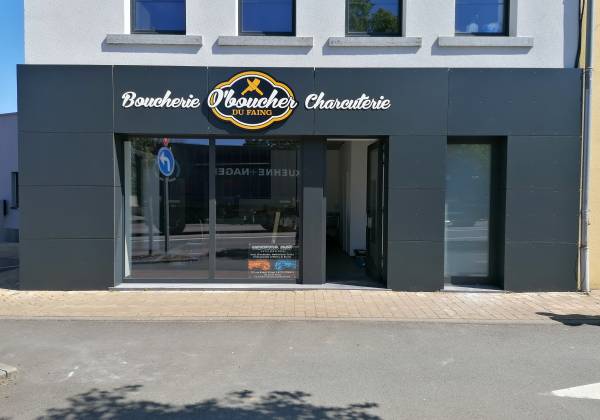 enseigne boucherie charcuterie luxembourg