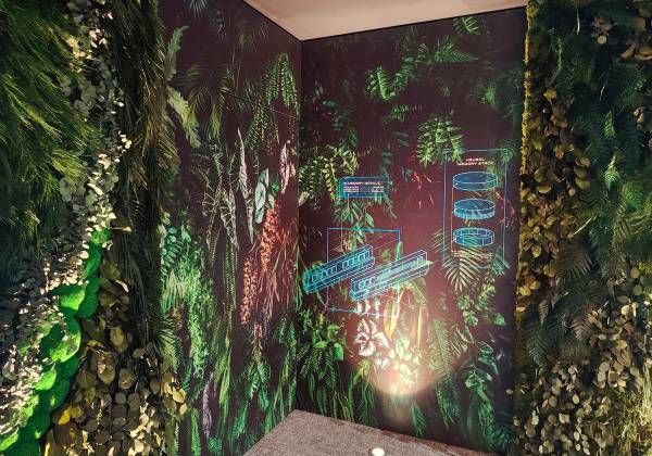 LHOFT, AI EXPERIENCE CENTRE, wallpaper, vinyl wallwrap, colorado m-serie