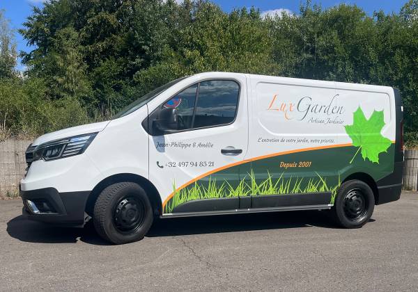 luxgarden, lettrages, vinyl 3M, colorado m-serie