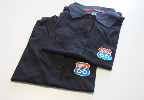 route 66 broderie 3 couleurs