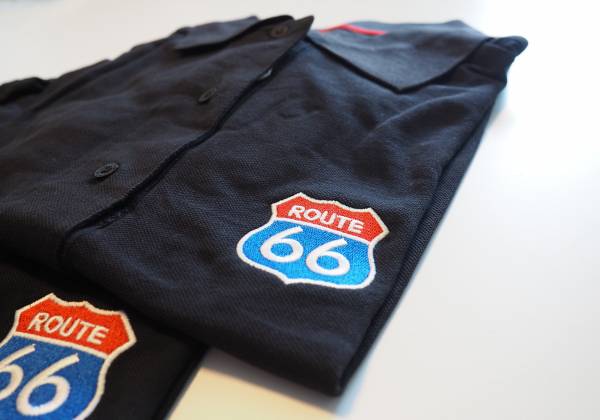 route 66 broderie 3 couleurs