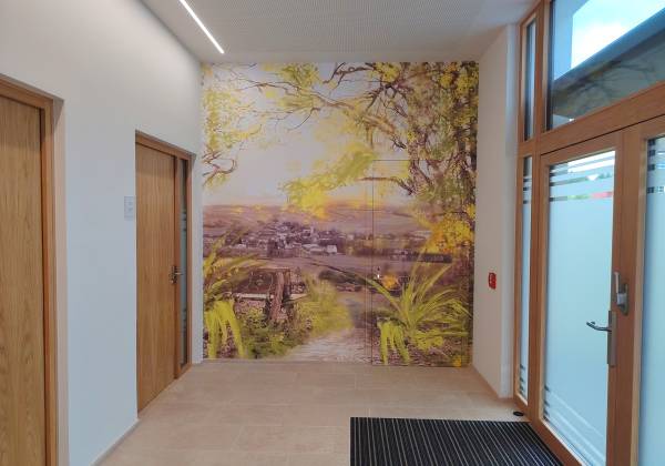 sophia, rein, commune Biwer, colorado m-serie, avery mpi8726 stucco, impression grand format, wall decor, déco murale