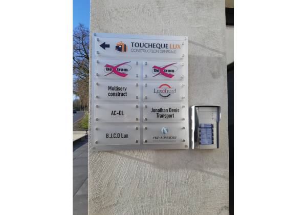 toucheque lux plaques professionnelles