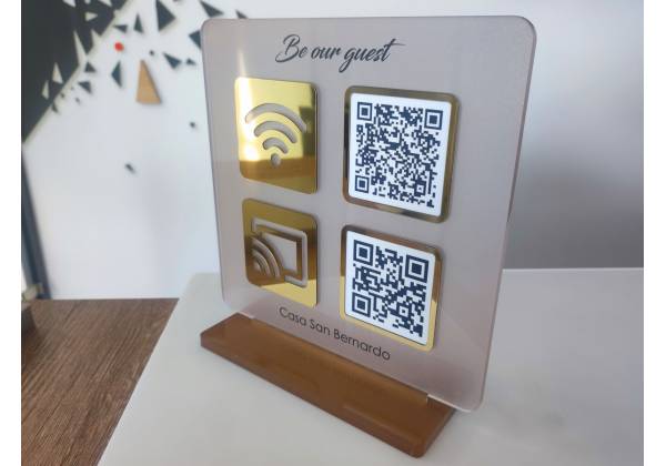 opportunity financial services, luxembourg, sign, signaletique, plexi, cnc, or, qrcode