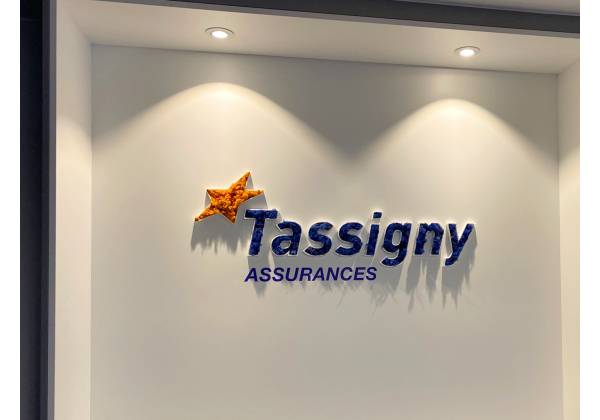 logo 3D, plexiglas, mousse, fraisage