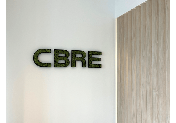 cbre, fraisage, mdf, noir, mousse stabilisée, logo végétal, drosbach