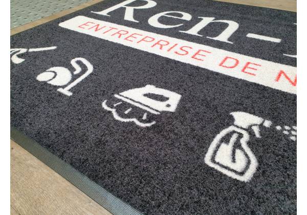 Tapis de sol avec logo