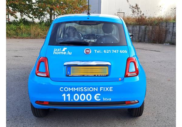 fiat 500, wrapped, vinyl, decals, sticker, autocollant, flockage, logotage