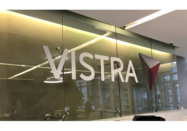 Vistra lettres en relief