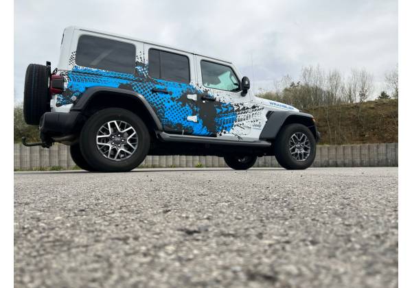 design, graphic, jeep, wrangler, logotage