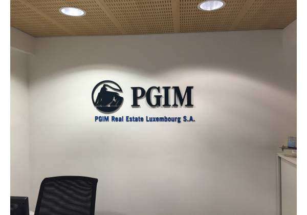 PGIM Real Estate Luxembourg S.A. plexiglass