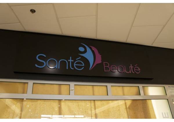enseigne lumineuse Santé et Beauté