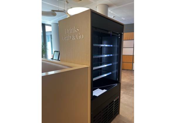 sodexo, pictet, mdf, fraisage, cnc, covering, hêtre, aluminium brossé