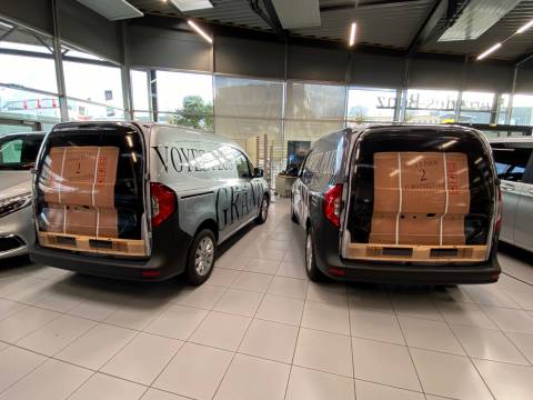 mercedes, citan, covering, lettering, luxembourg