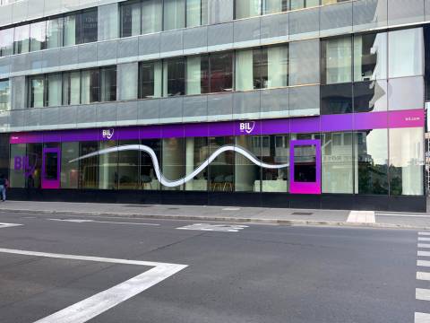 BIL CENTRE, boulevard royal, décoration vitrine