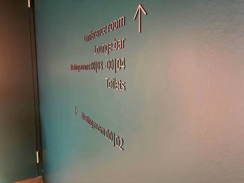 DLA PIPER, Luxembourg, signage, trolase, laser cutting