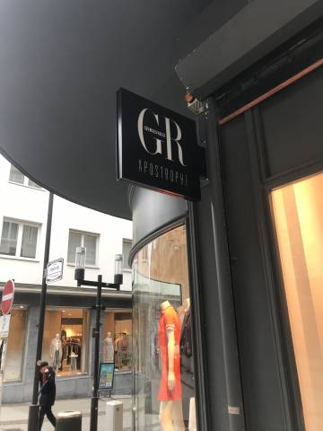 enseigne drapeau led luxembourg