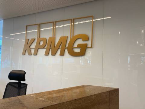 logo 3D KPMG Luxembourg Kirchberg