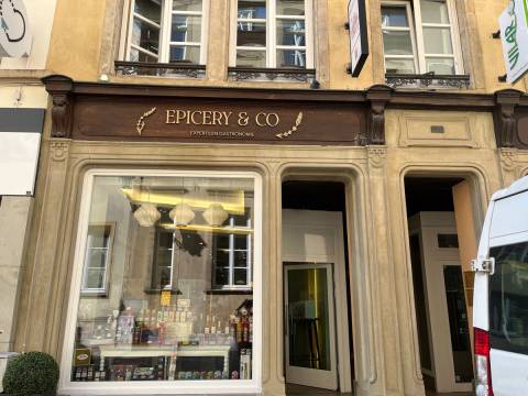 epicery, luxembourg, logo 3d, enseigne, plexiglas, laser