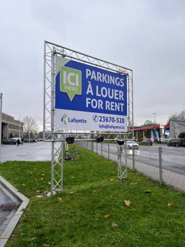 lafayette, luxembourg, bache, pvc 550g, banner, mutoh valuejet