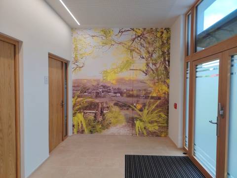 sophia, rein, commune Biwer, colorado m-serie, avery mpi8726 stucco, impression grand format, wall decor, déco murale