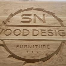 SN Wood Design gravure