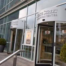 state street logo métallique
