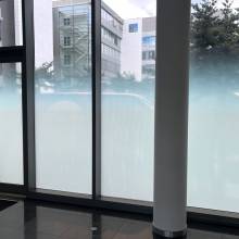 glass manifestation, white gradient, ultraclear, 3M, vinyle, print