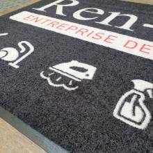 Tapis de sol avec logo