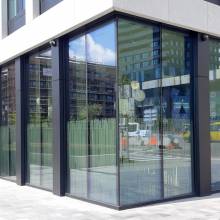 intesa sanpaolo bank, frosted, sablage, glass vinyl, luxembourg