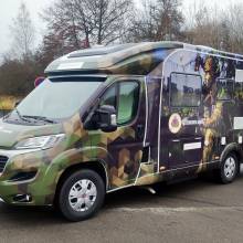 armee luxembourgeoise, concept factory, wrapping, colorado m-serie, vinyle 3M, letzebuerger armei