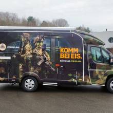 armee luxembourgeoise, concept factory, wrap, colorado m-serie, vinyle 3M, letzebuerger armei