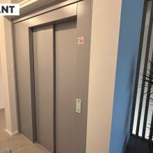 schindler, covering ascenseur, luxembourg, lift cover, habillage, décoration, color change