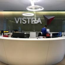 Vistra lettres en relief