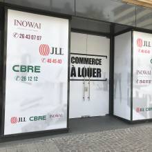 cbre habillage vitrine luxembourg