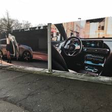 mercedes panneau publicitaire steinfort