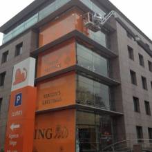 banque ing habillage façade tacotac luxembourg