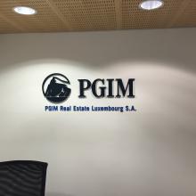 PGIM Real Estate Luxembourg S.A. plexiglass