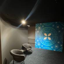 LHOFT, AI EXPERIENCE CENTRE, Luxembourg, déco murale, vinyl wallwrap, colorado m-serie
