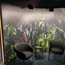 LHOFT, AI EXPERIENCE CENTRE, Luxembourg gare, décoration murale, vinyl wallwrap, colorado m-serie